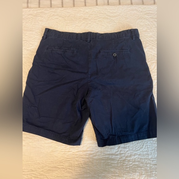 Men’s Banana Republic 9” Lived-In Chino Short 34 - Navy Blue - Picture 2 of 3